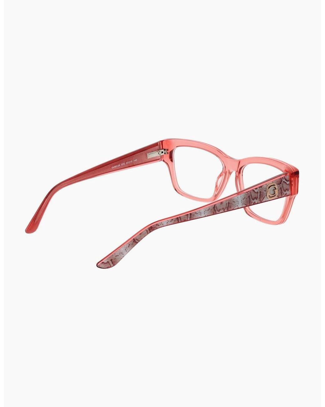 Guess Red Optical Frame Gu50126 072 53