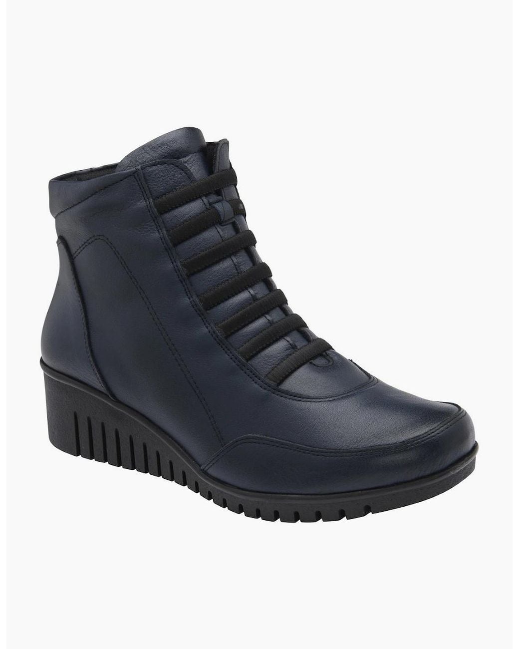 Lotus Blue Myrthe Ankle Boots