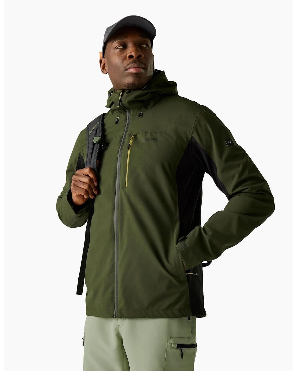 Regatta Green Birchdale Ii Waterproof Jacket for men