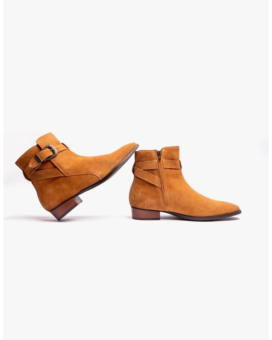 Club Cubano Brown Ricardo Boots Cognac for men