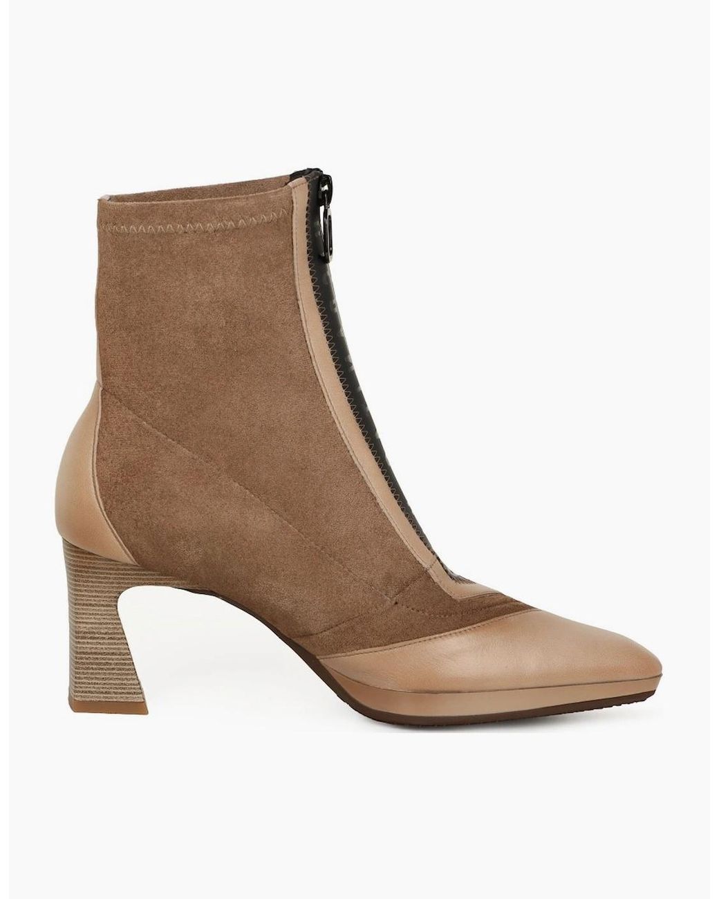 Hispanitas White Atlanta Ankle Boots