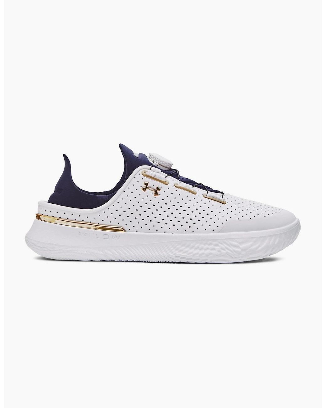 Under Armour White Slipspeed Walking Shoes for men