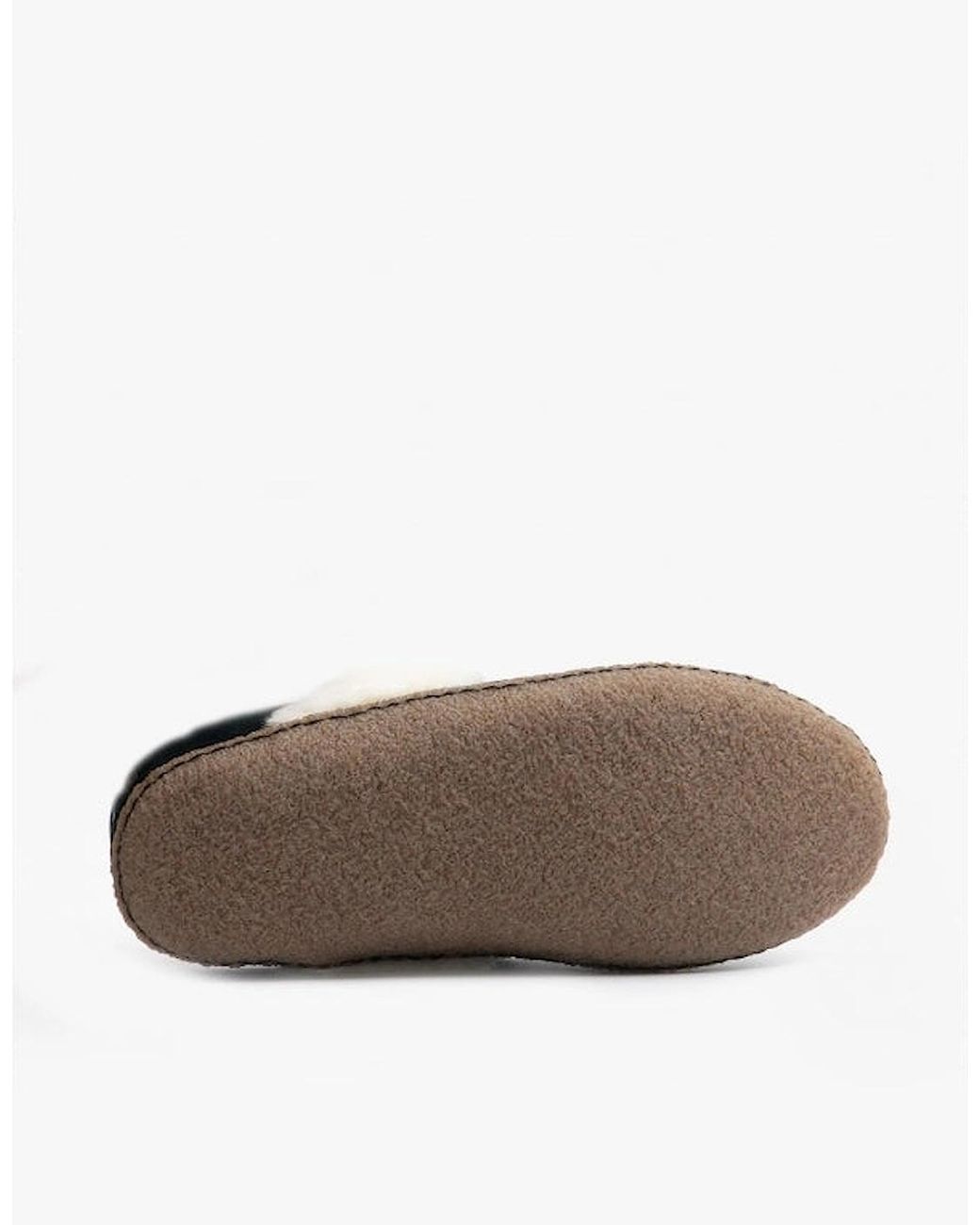 Sorel Black Nakiska Slide Ii Mule Slippers/Natural