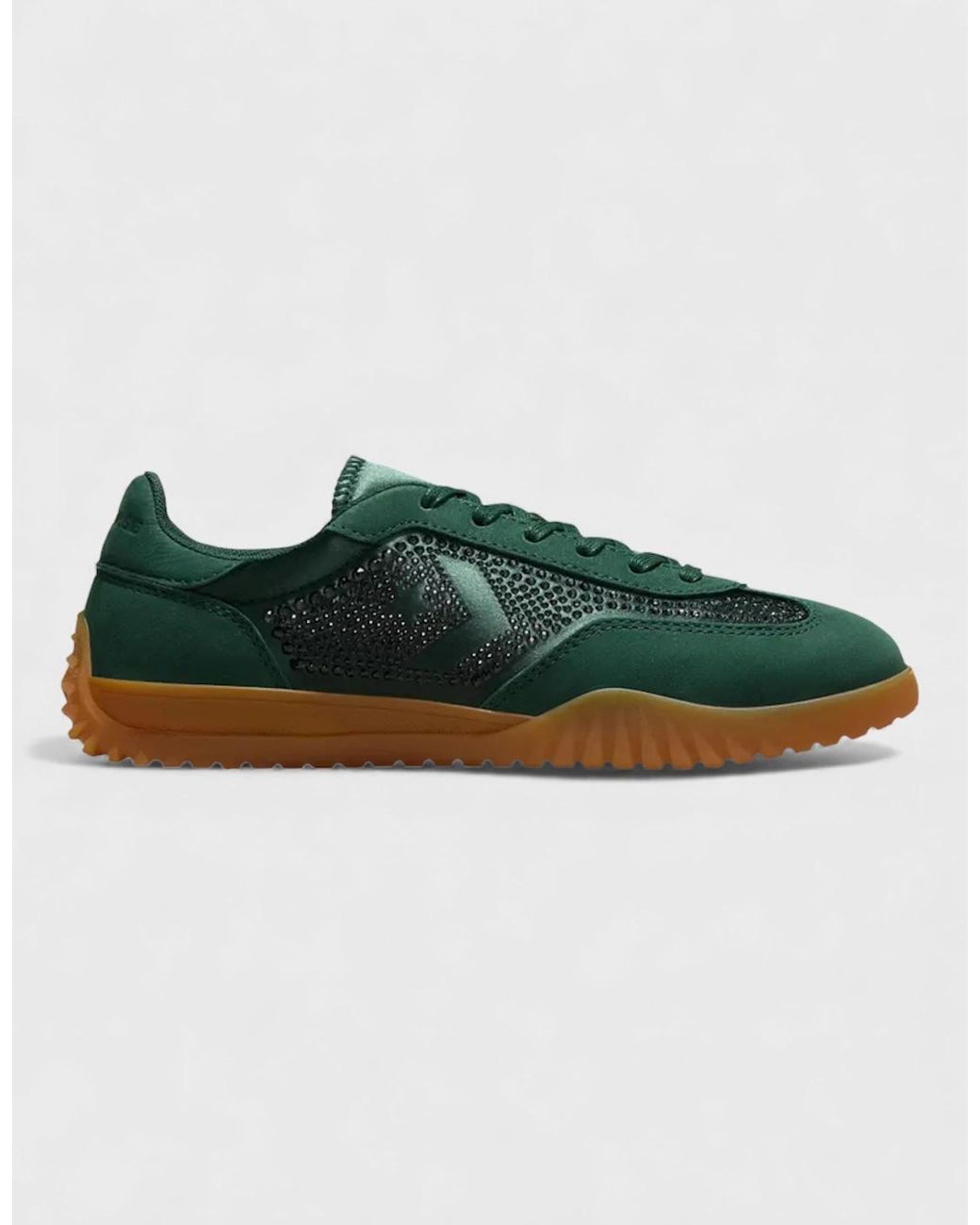 Converse Green Swarovski X Run Star Trainer Deep Emerald