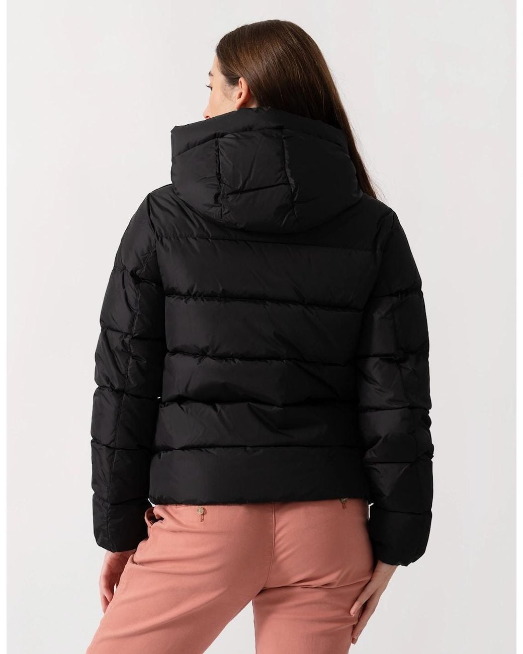 Parajumpers Blue Jinny Hooded Down Jacket