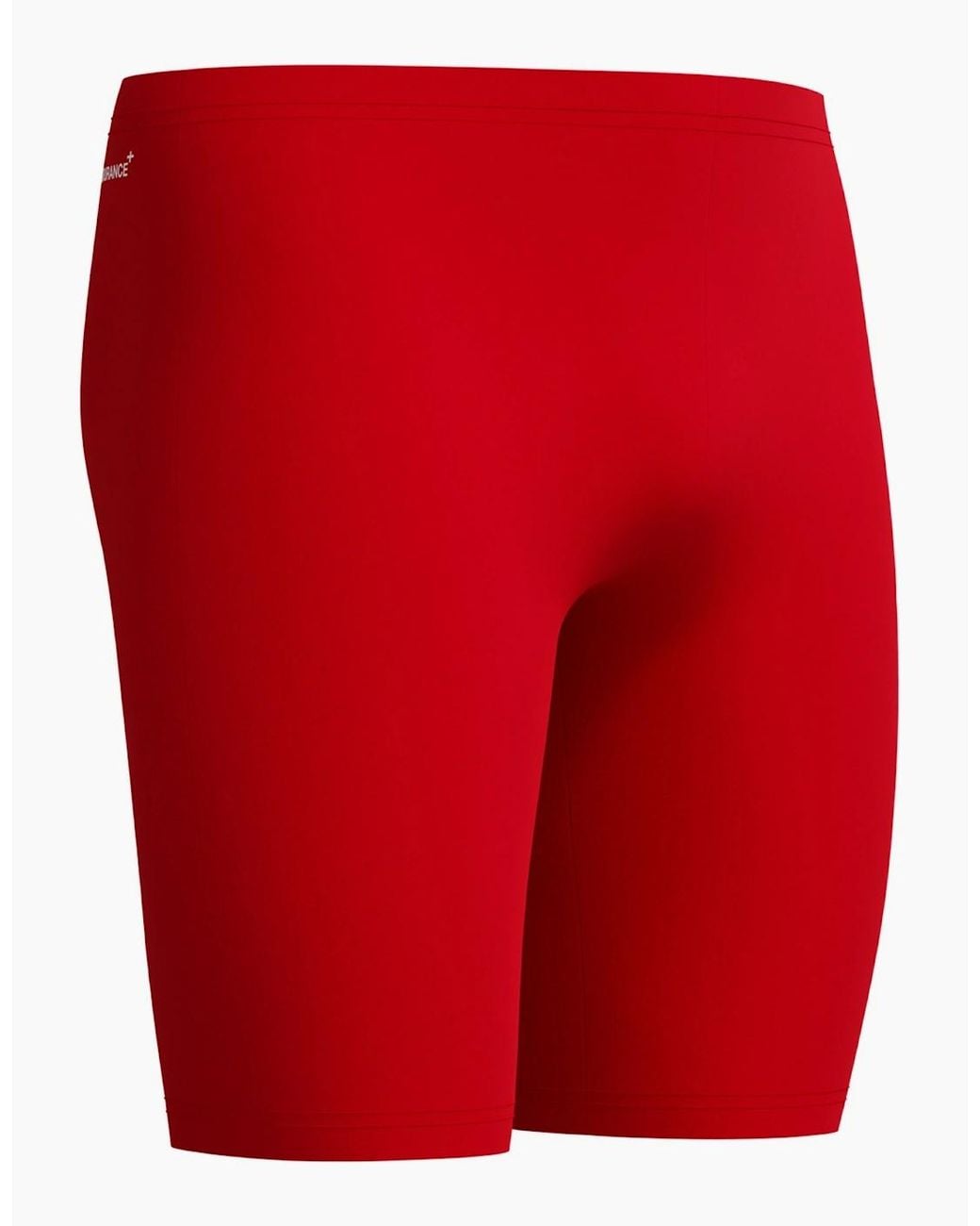 Speedo Red Logo Endurance+ Jammer Shorts for men