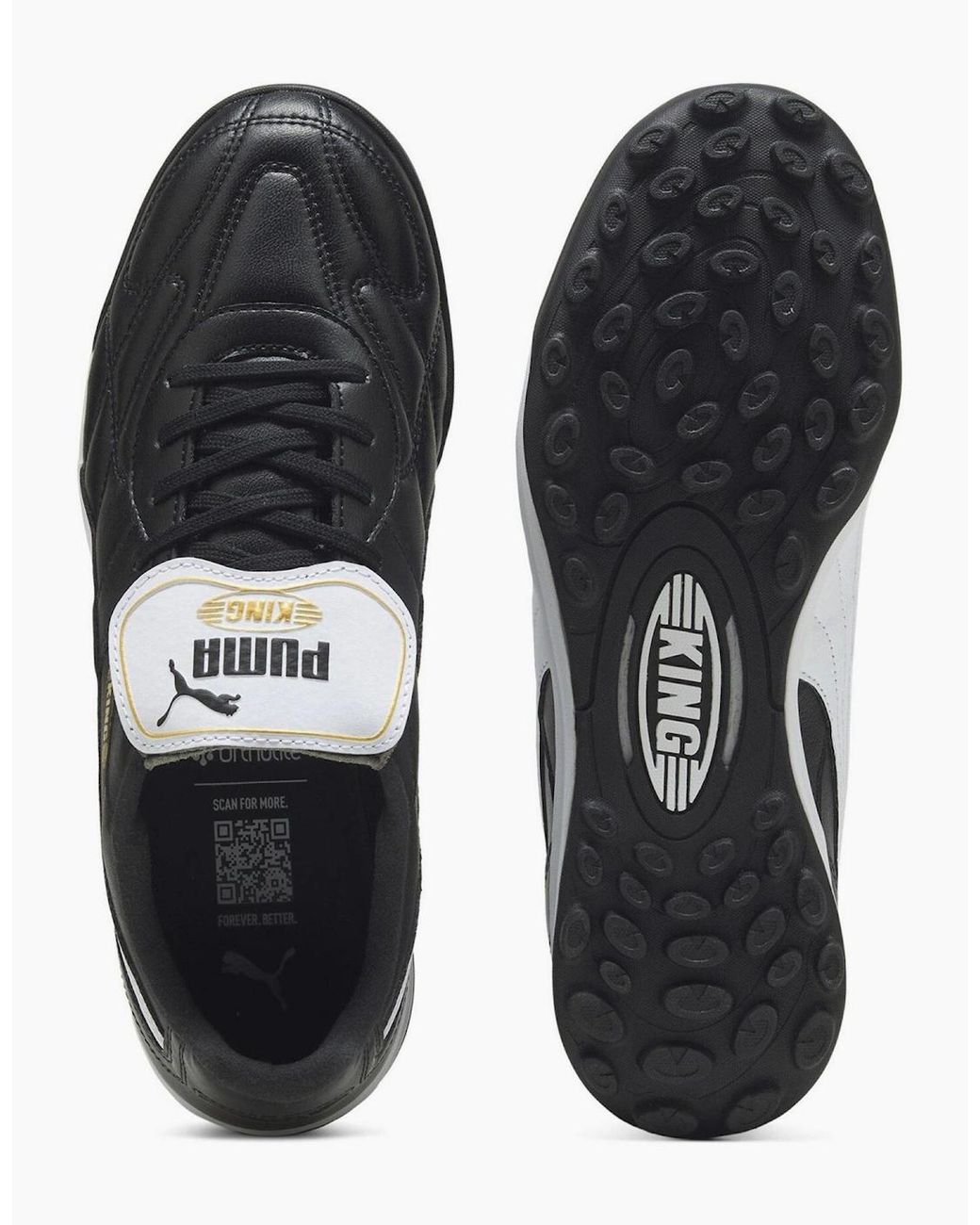 PUMA Black Liga Tt Astro Turf Football Boots for men