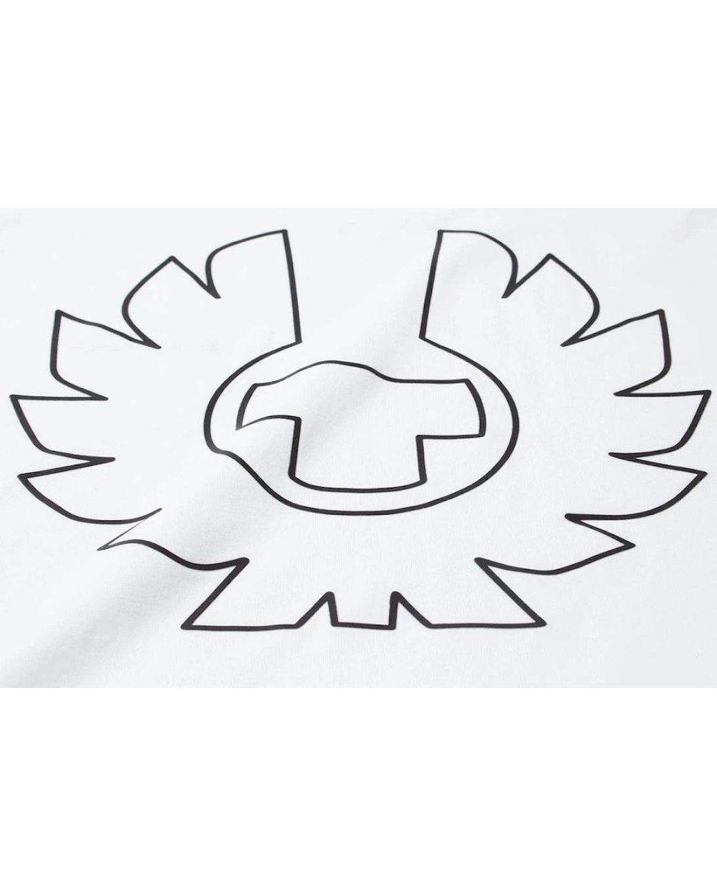 Belstaff White Border T-Shirt A1-26 for men