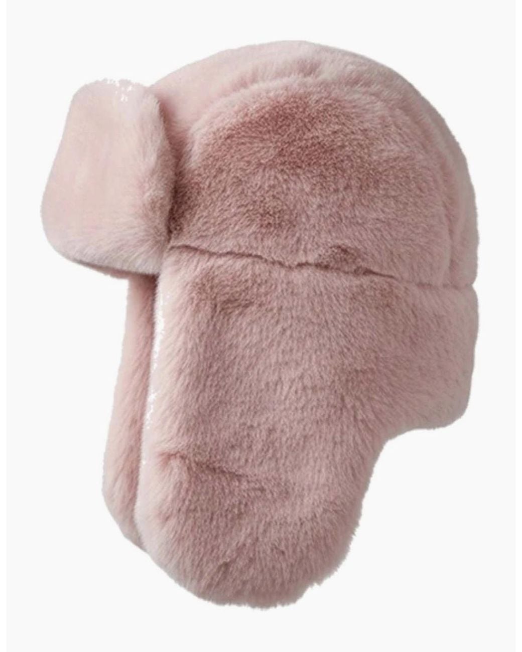 Nooki Design Pink Billie Faux Fur Trapper Hat