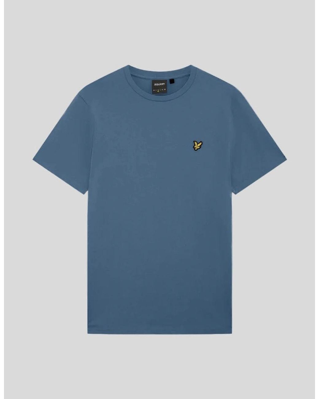 Lyle & Scott Blue Everyday Cotton Crew Neck T-Shirt for men