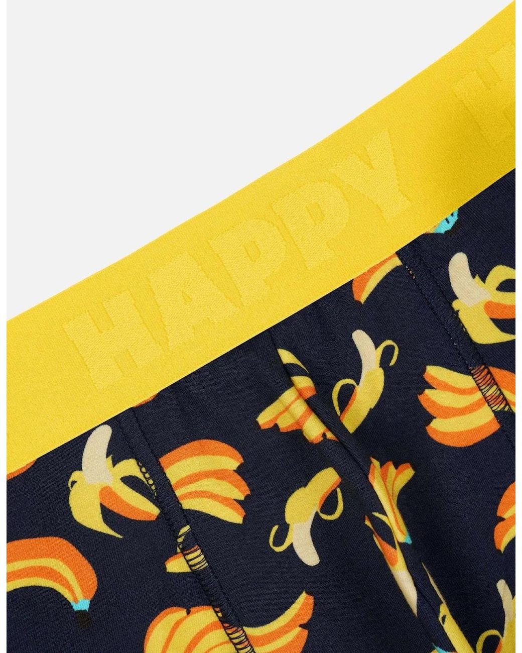Happy Socks Yellow Bananas Boxer Trunk for men