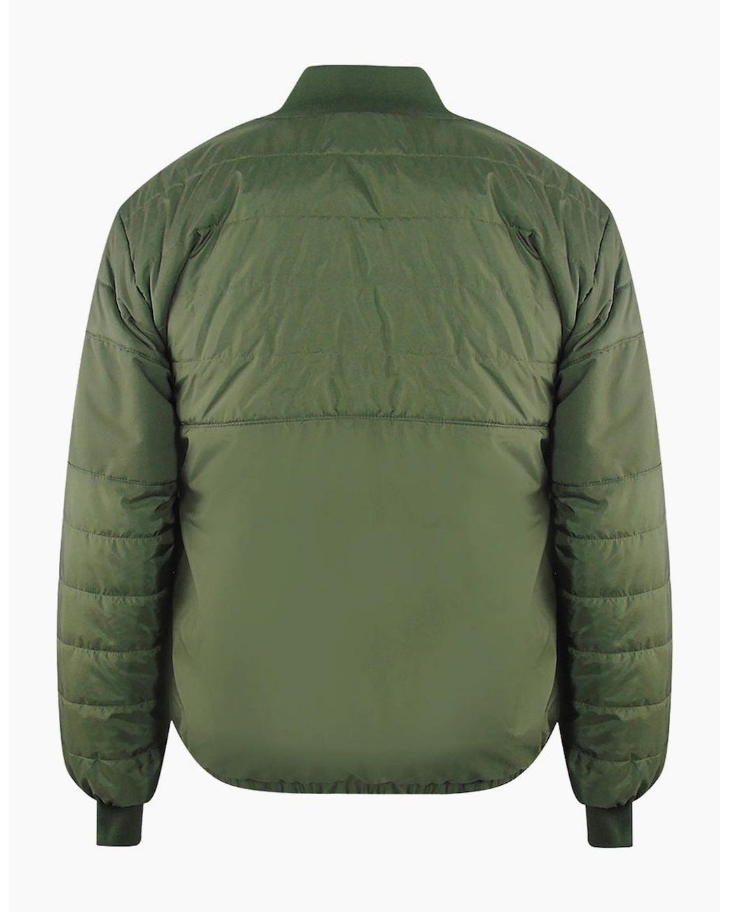 Iceberg Green Ice Padded Bomber Jacket