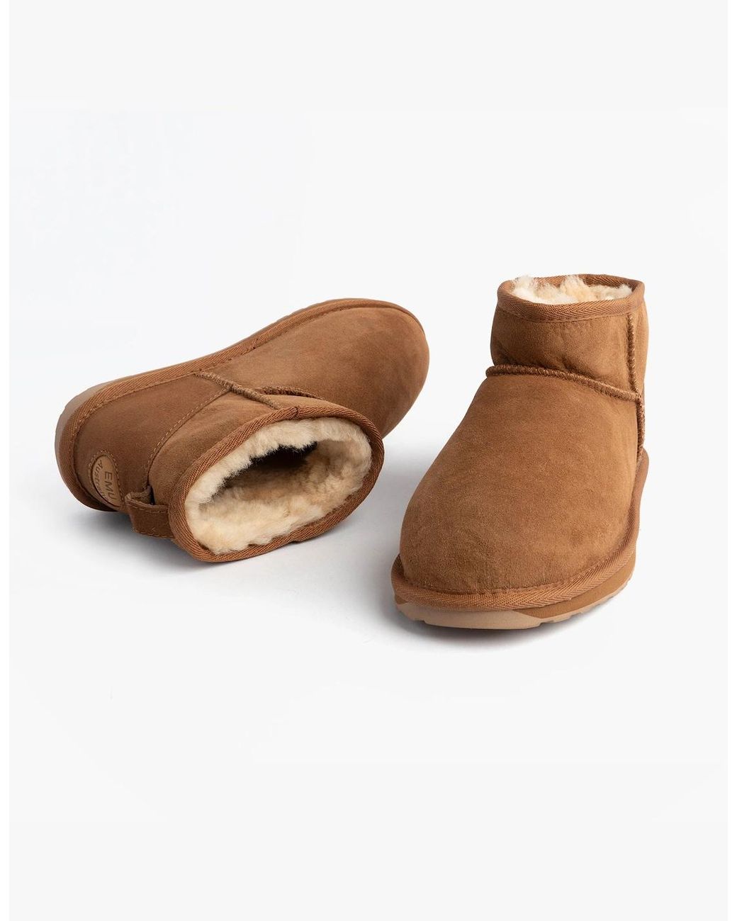 EMU Brown Australia Stinger Micro Sheepskin Boot Chestnut