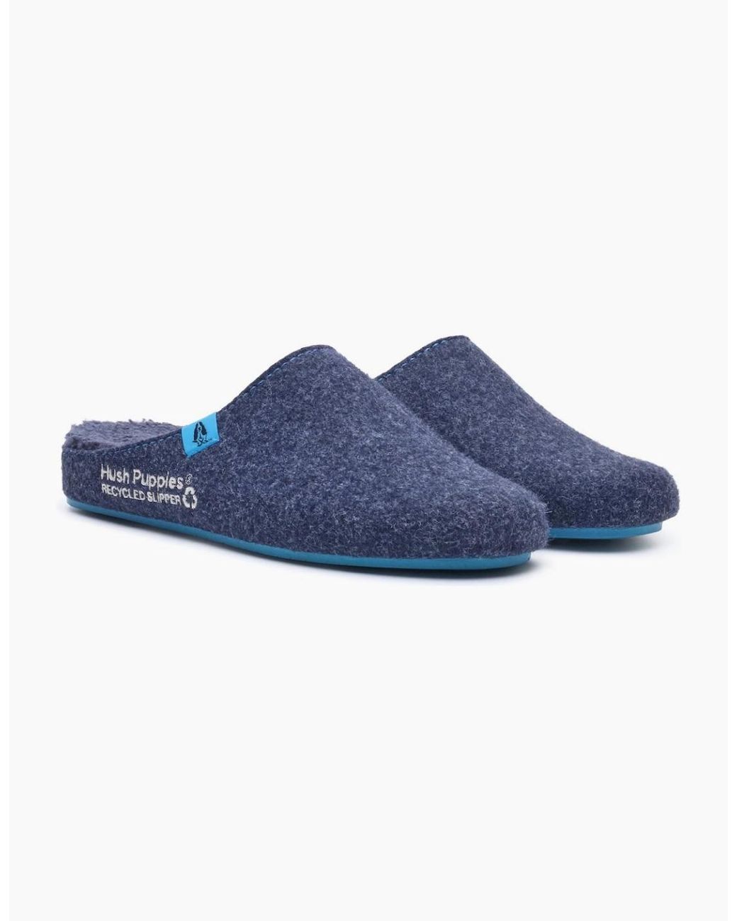 Hush Puppies Blue The Good Slipper Slippers for men