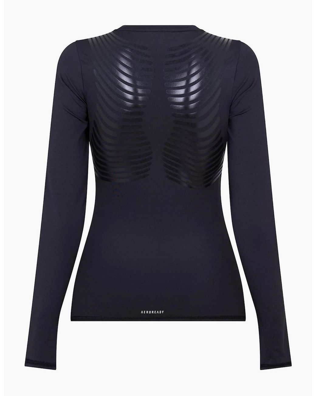 Adidas Blue Tf Contraste Long Sleeve T-Shirt