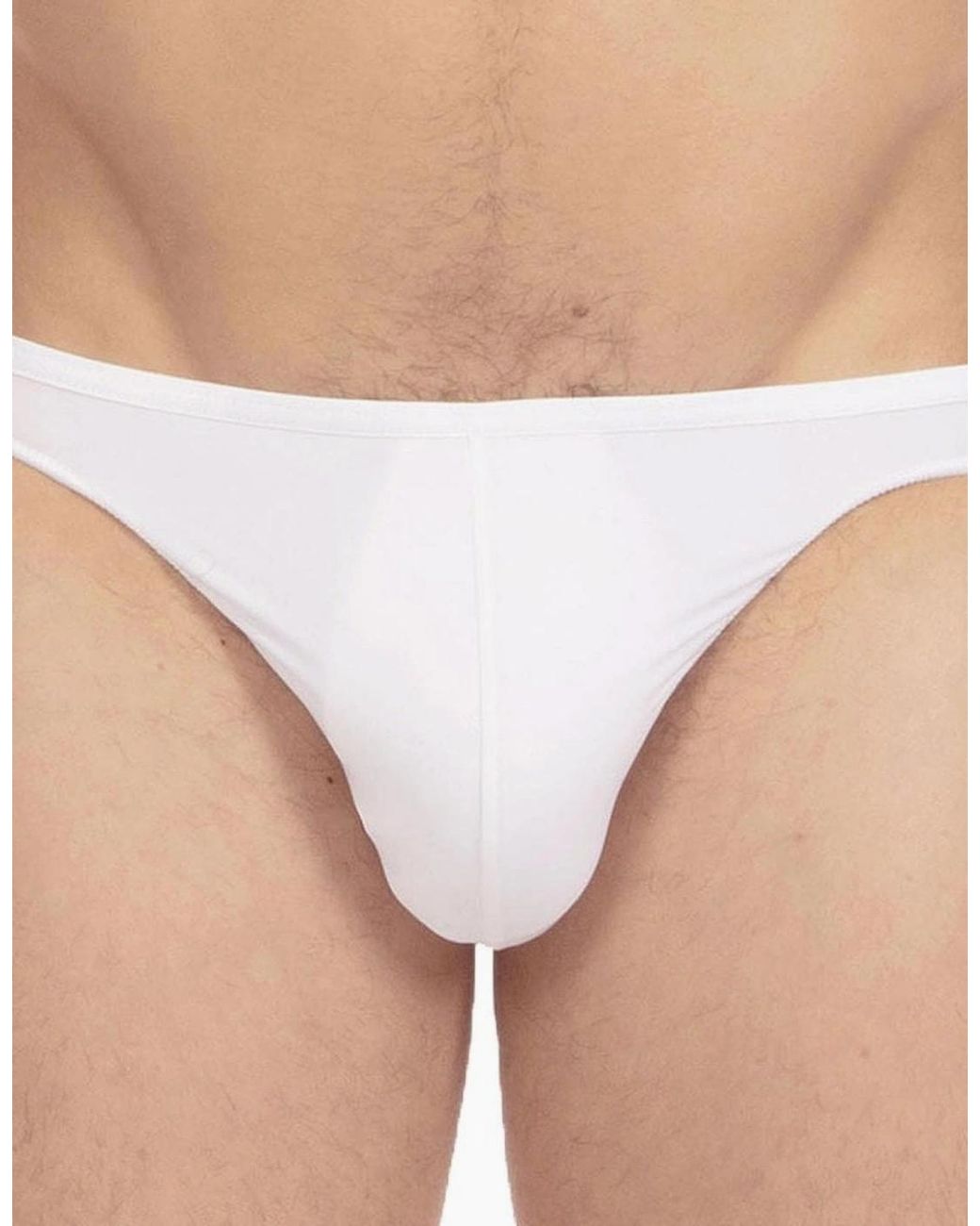 Hom White Plume Ultra-Light Brief for men