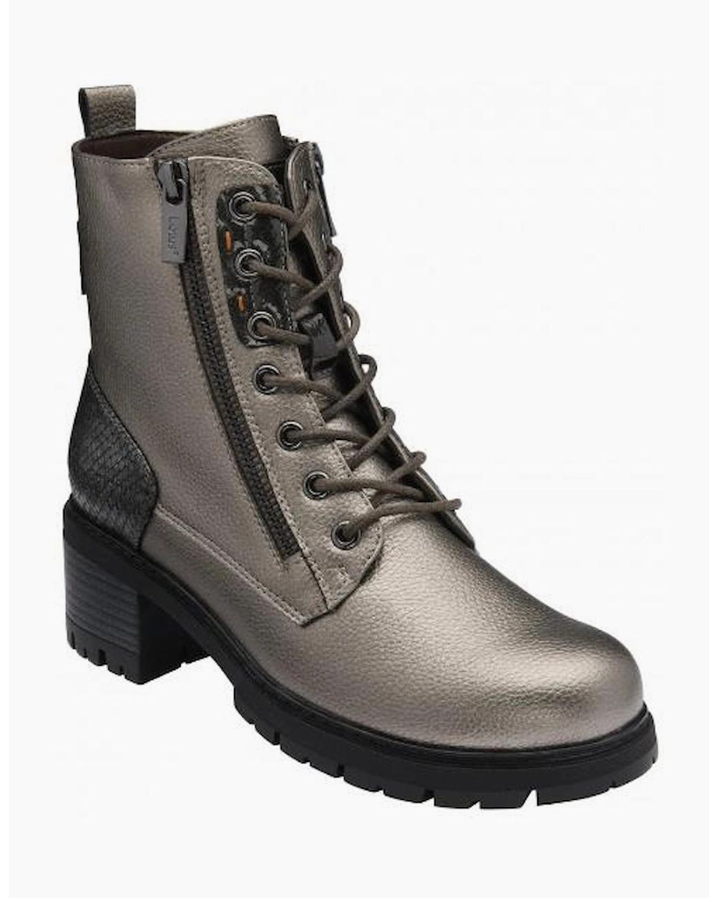 Lotus Black Jazlyn Ankle Boot