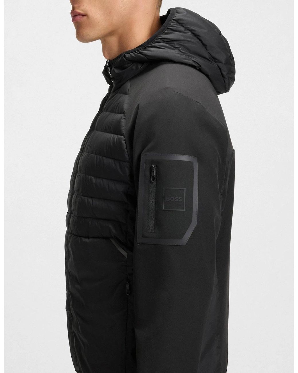 Boss Black Boss J Urbanex Padded Hybrid Jacket for men