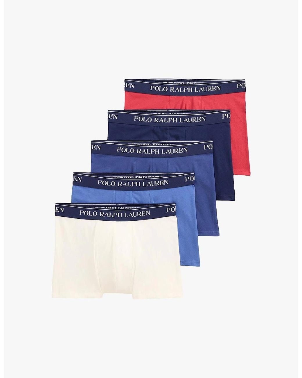 Polo Ralph Lauren Blue Classic Trunks Trunks Multicoloured for men
