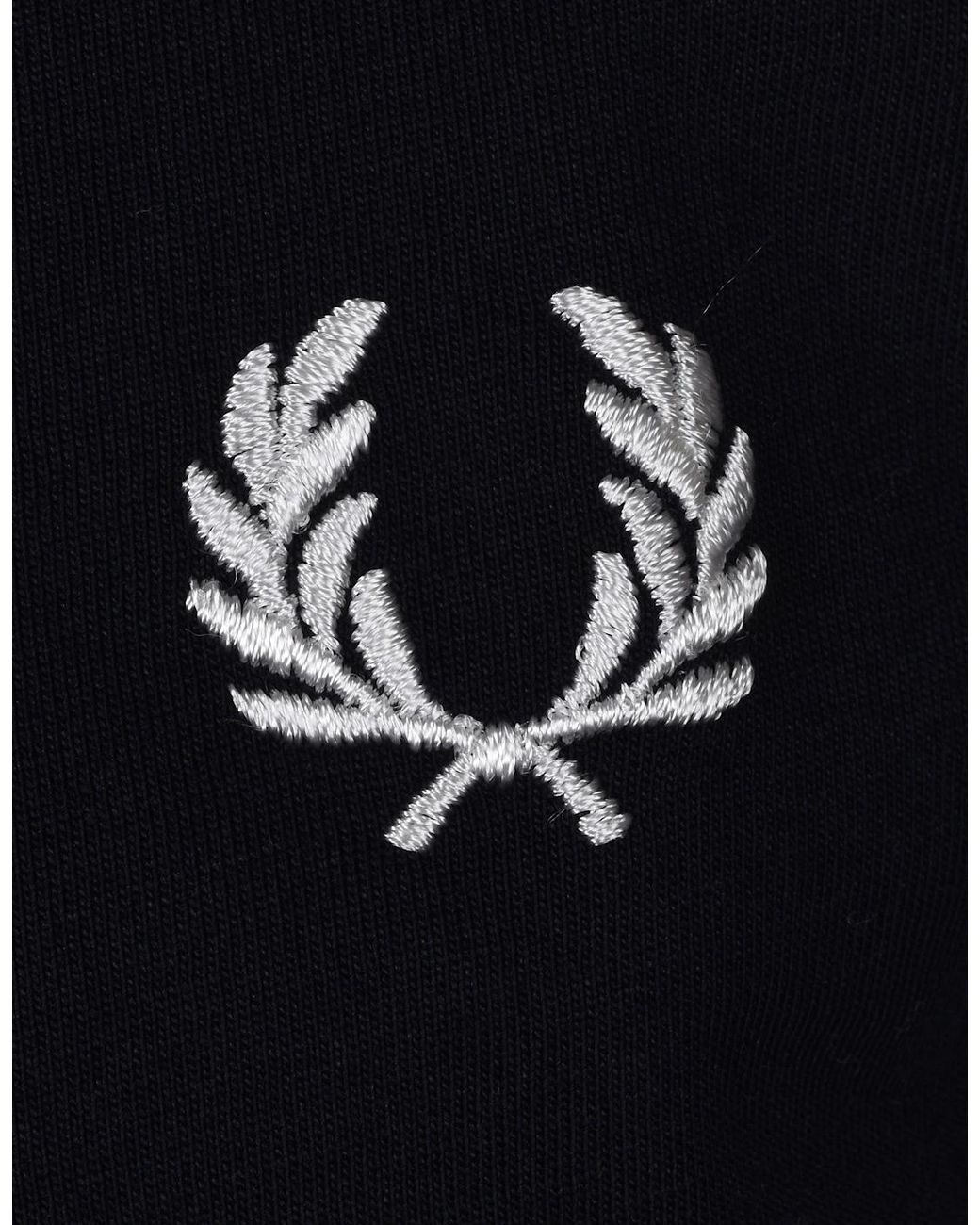 Fred Perry Black Twin Tipped T-Shirt for men