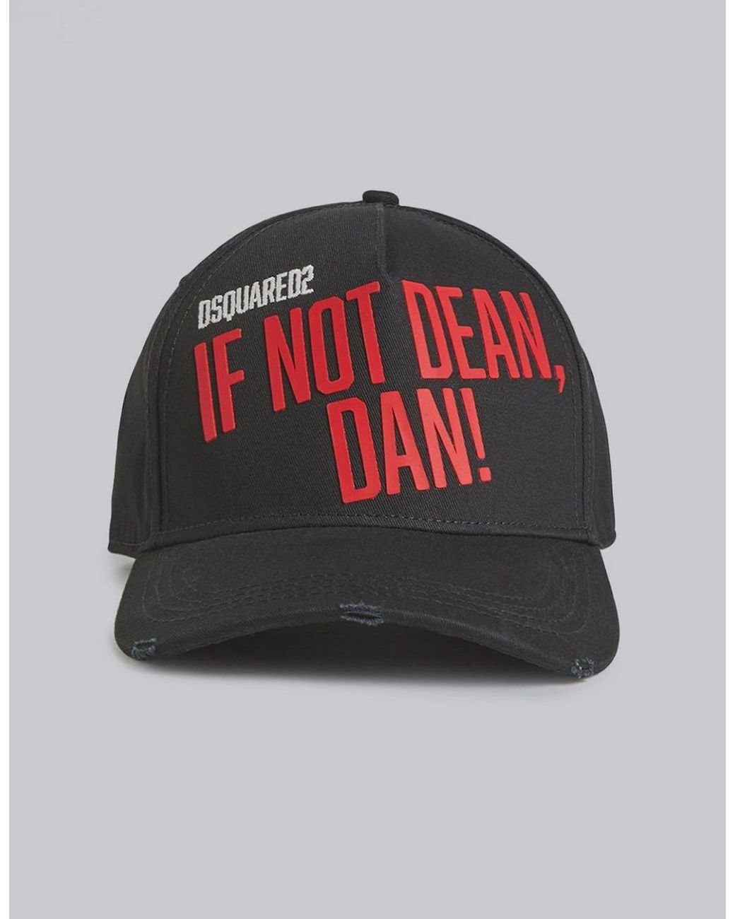 DSquared² Red If Not Dean, Dan! Baseball Cap for men