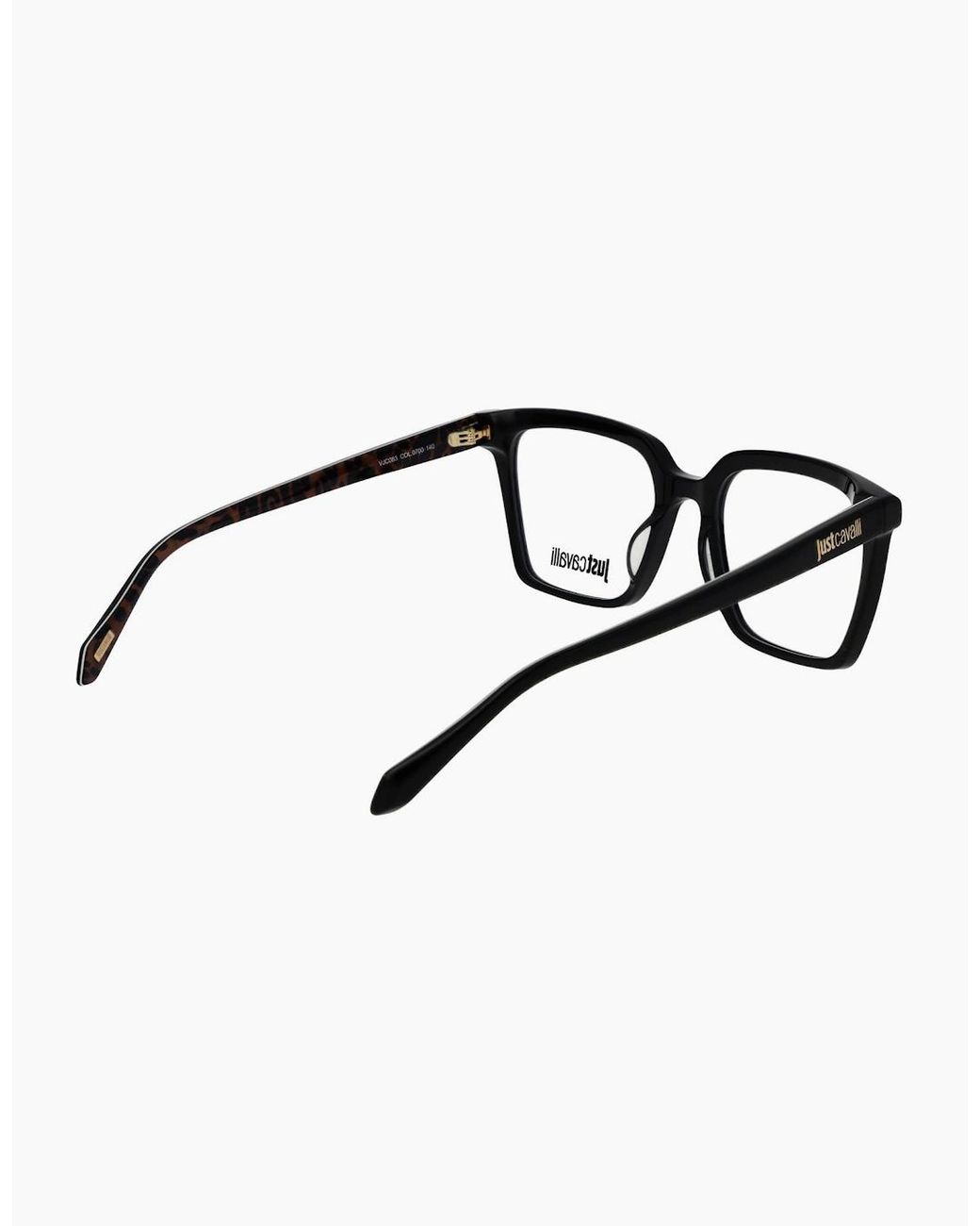 Just Cavalli Black Optical Frame Vjc083 0700 52