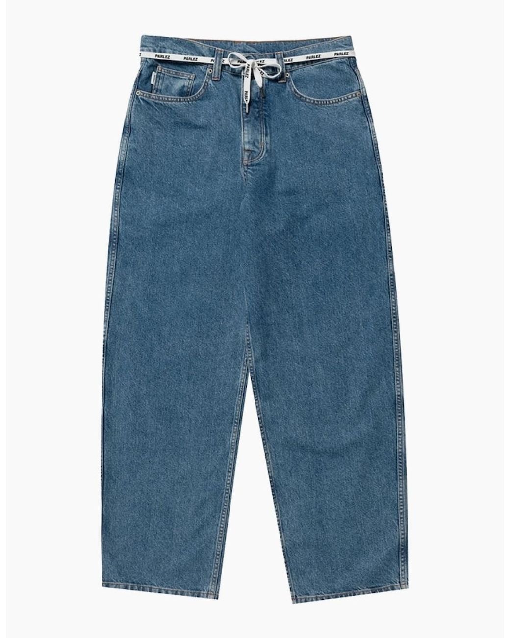 Parlez Blue Indy Denim Mid Jeans for men