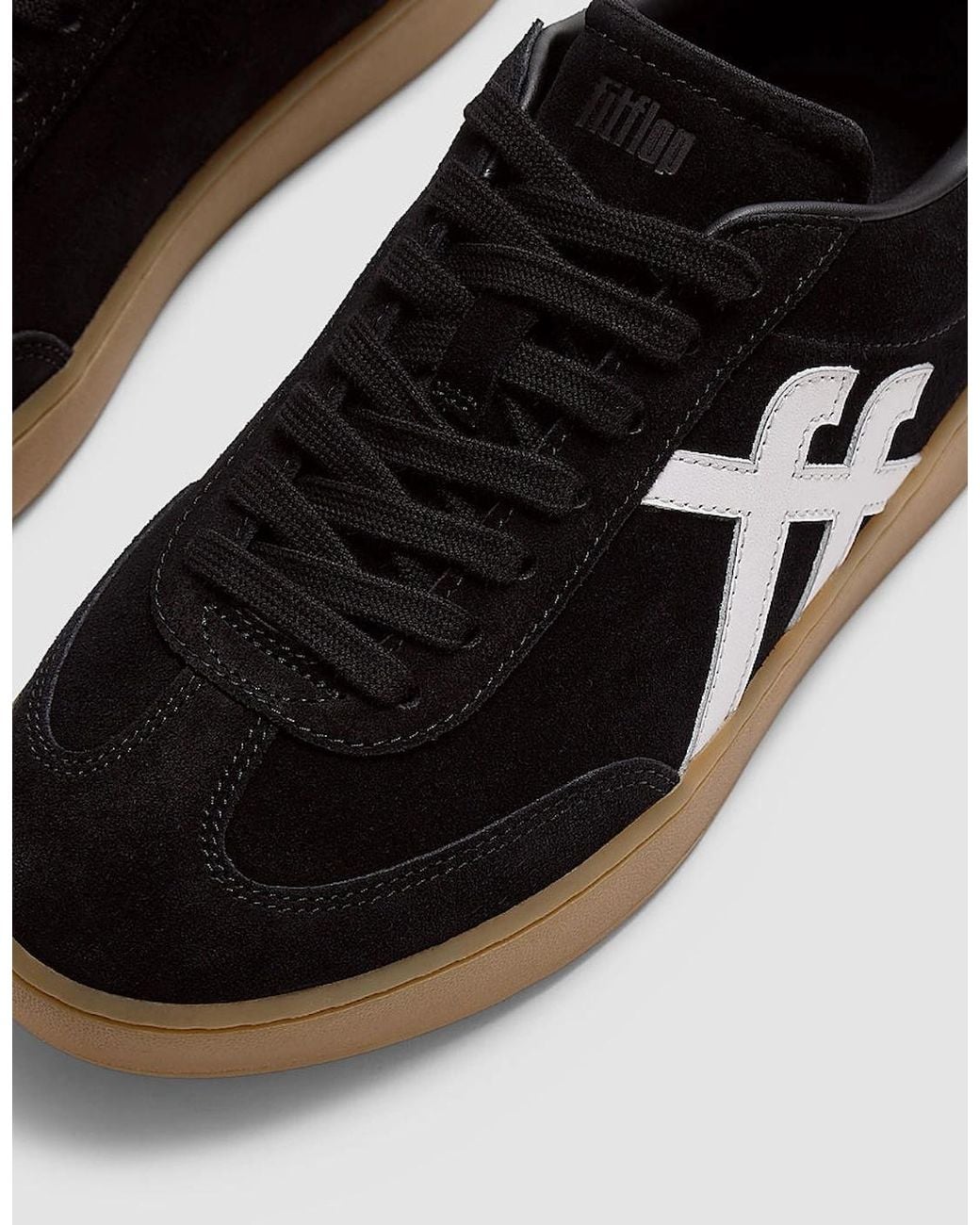 Fitflop Brown The Dash T-Toe Suede Sneakers