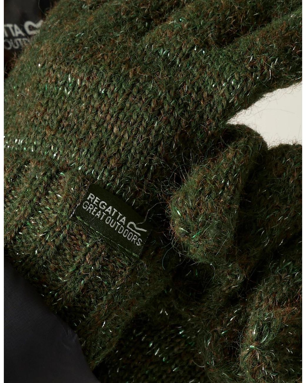 Regatta Green Ladies Multimix Winter Gloves