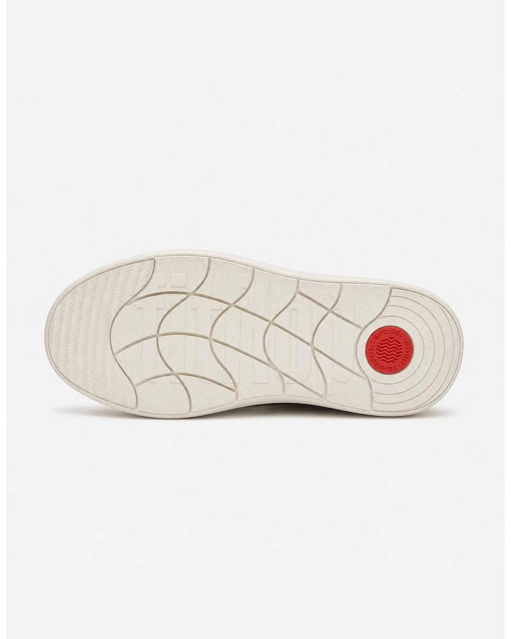 Fitflop Natural Rtg Suede Snake Casual Trainers Hazy Taupe
