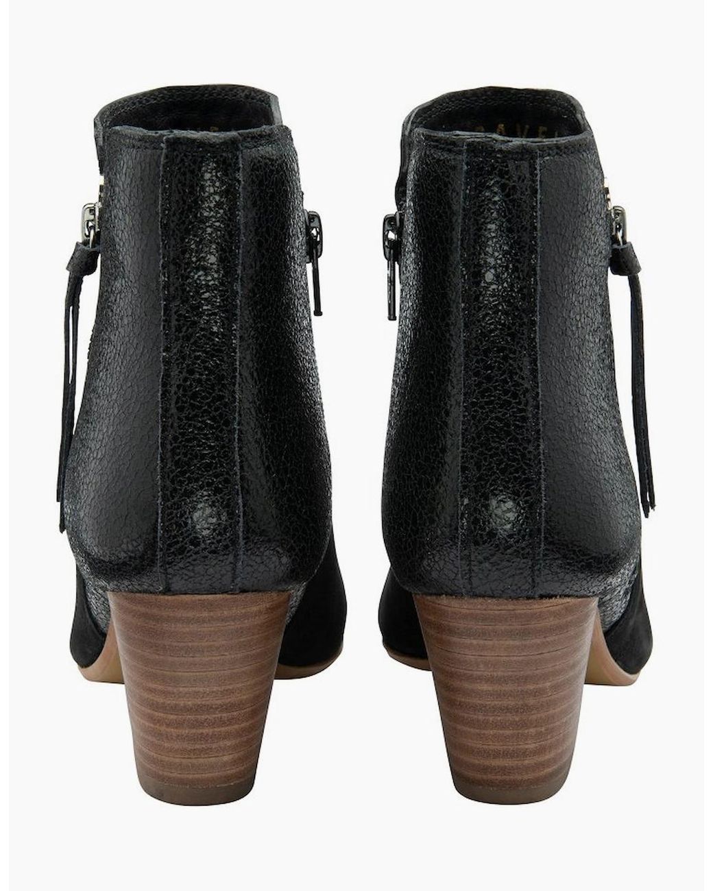 Ravel Black Tay Ankle Boots