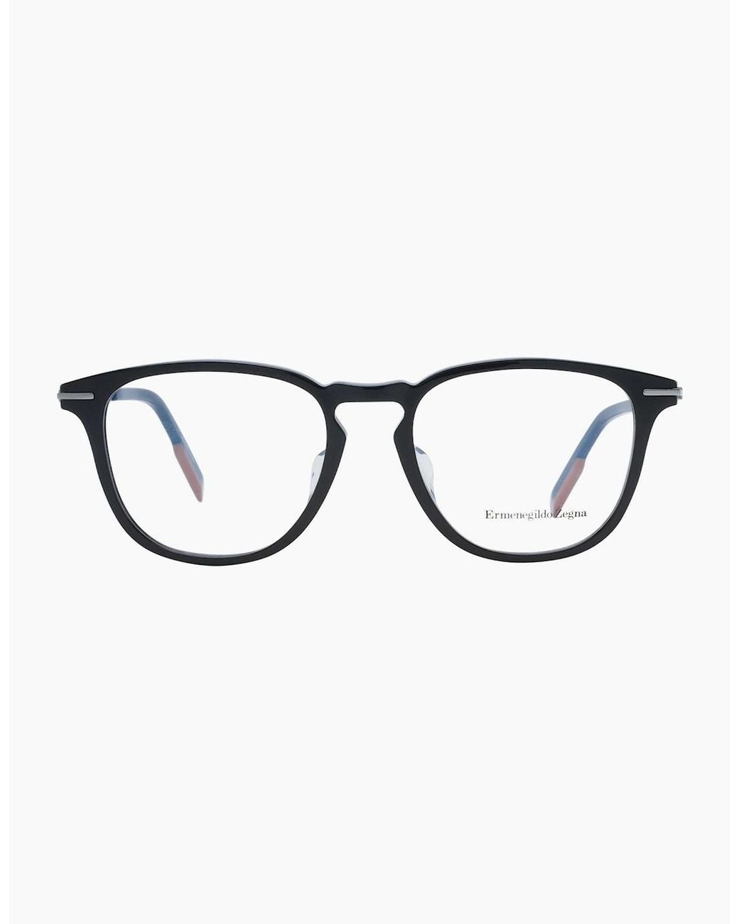 Zegna Black Optical Frame Ez5224-D 005 52 for men