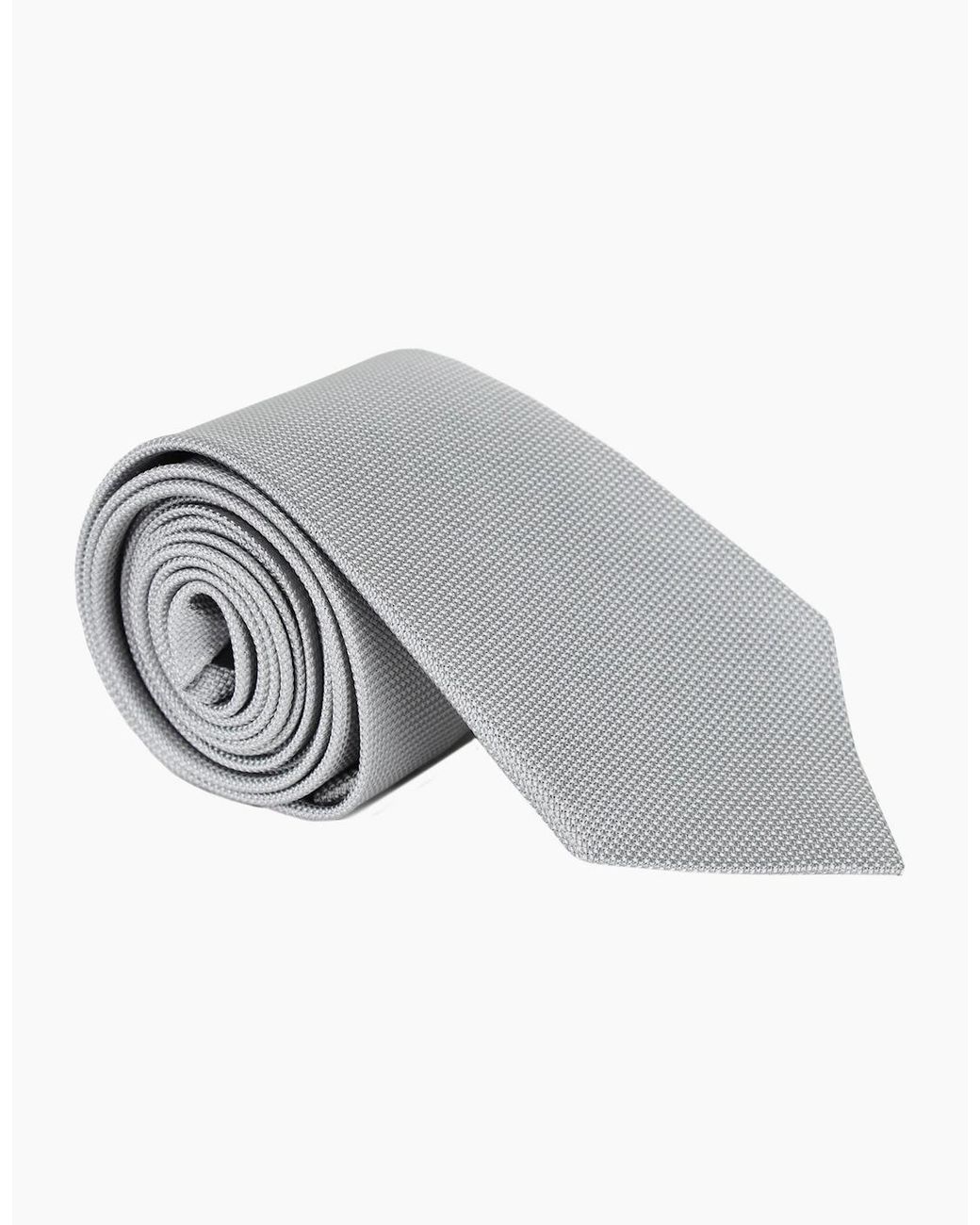 McQueen Gray Tie for men
