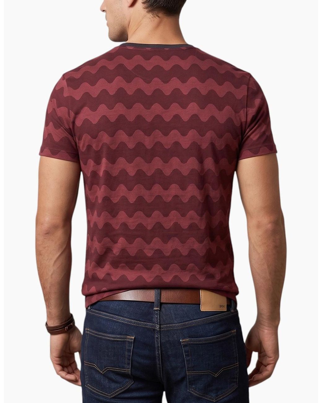 Abercrombie & Fitch Red T Shirts Short Sleeve Tee