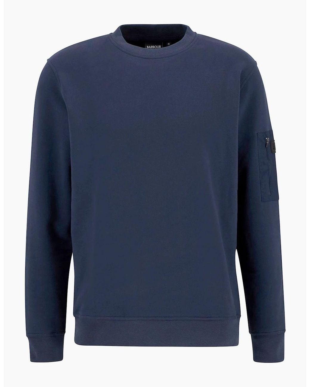 Barbour Blue Grip Sweatshirt for men