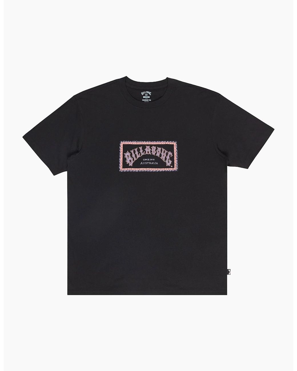 Billabong Black Arch Frame Short Sleeve T-Shirt for men