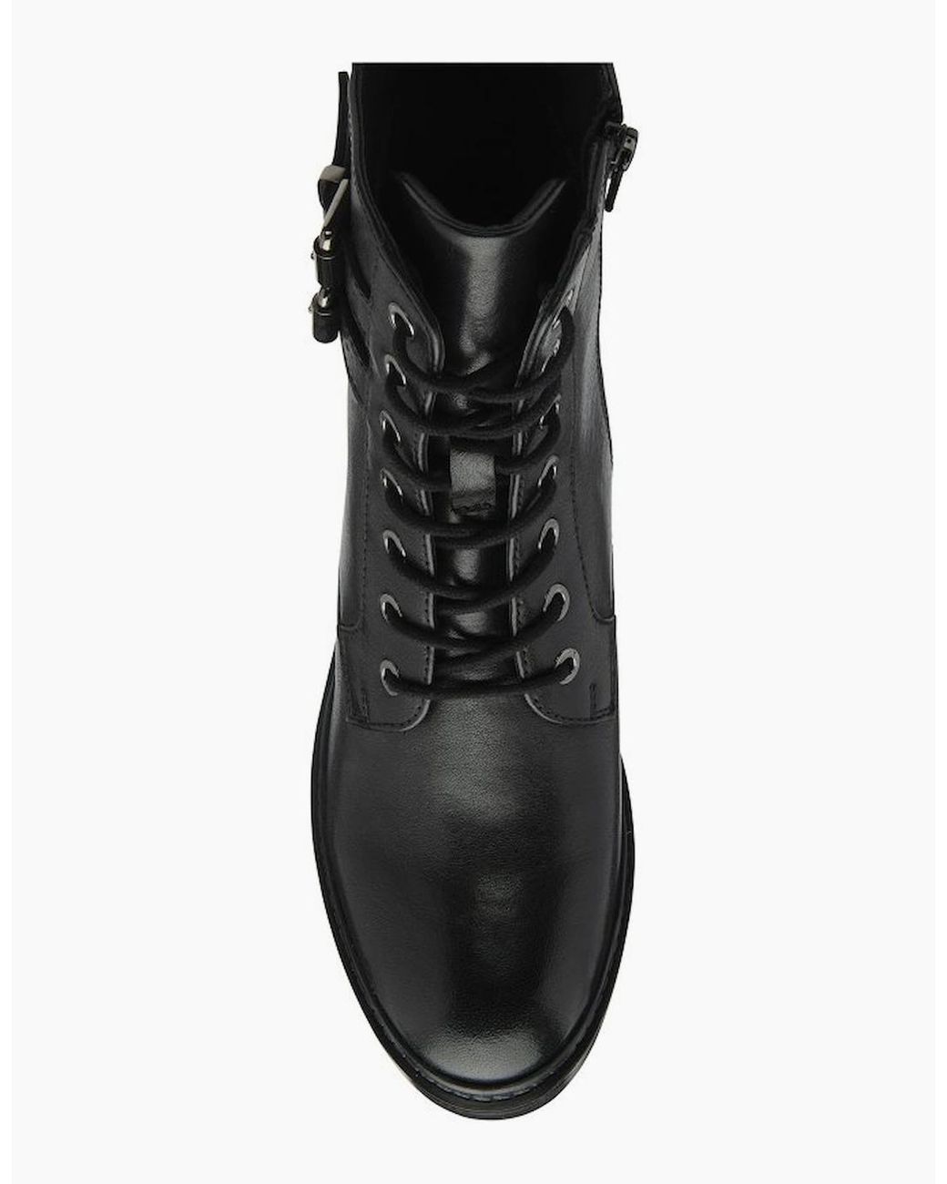 Lotus Black Parton Ankle Boots