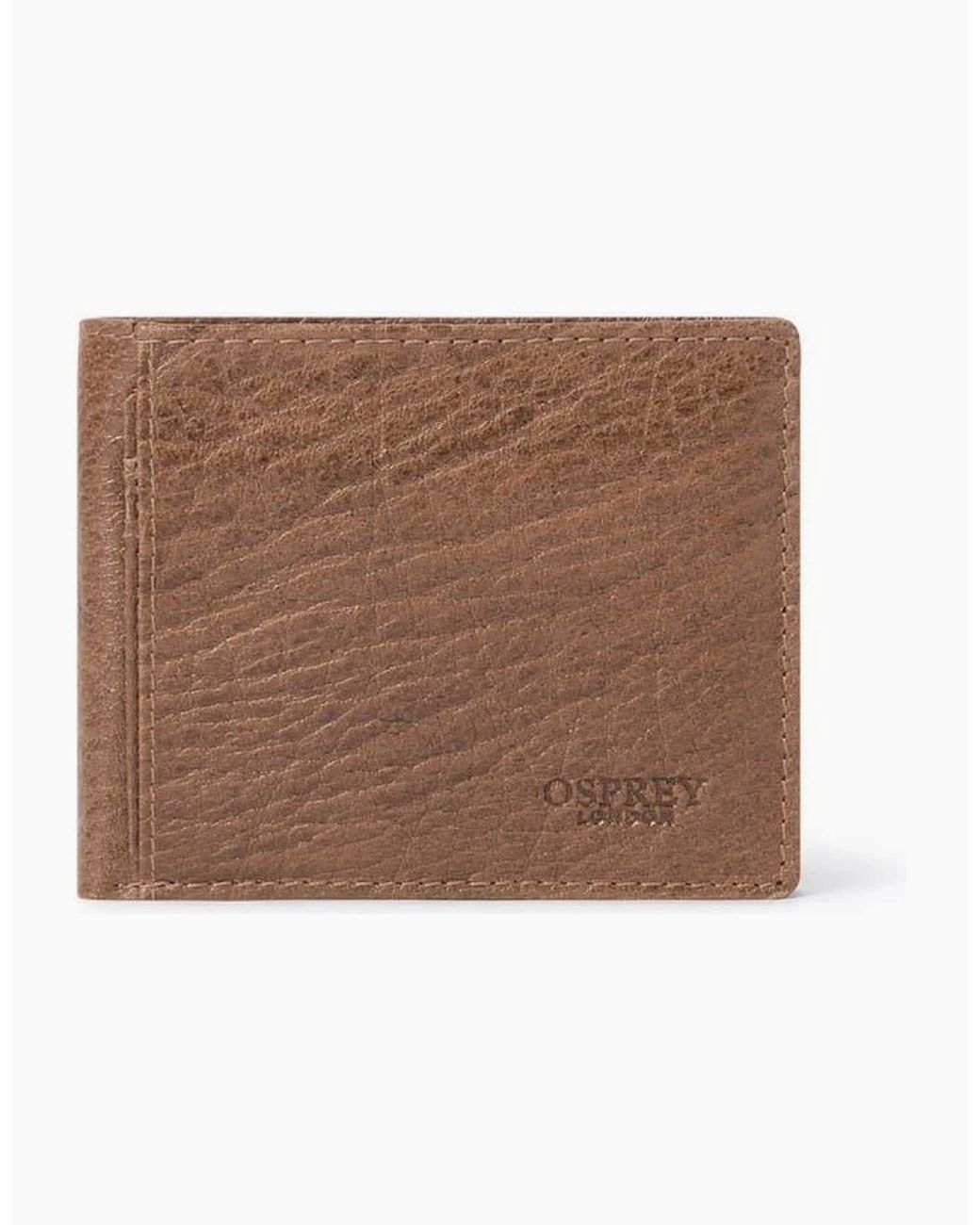 Osprey Brown Billfold Wlt for men