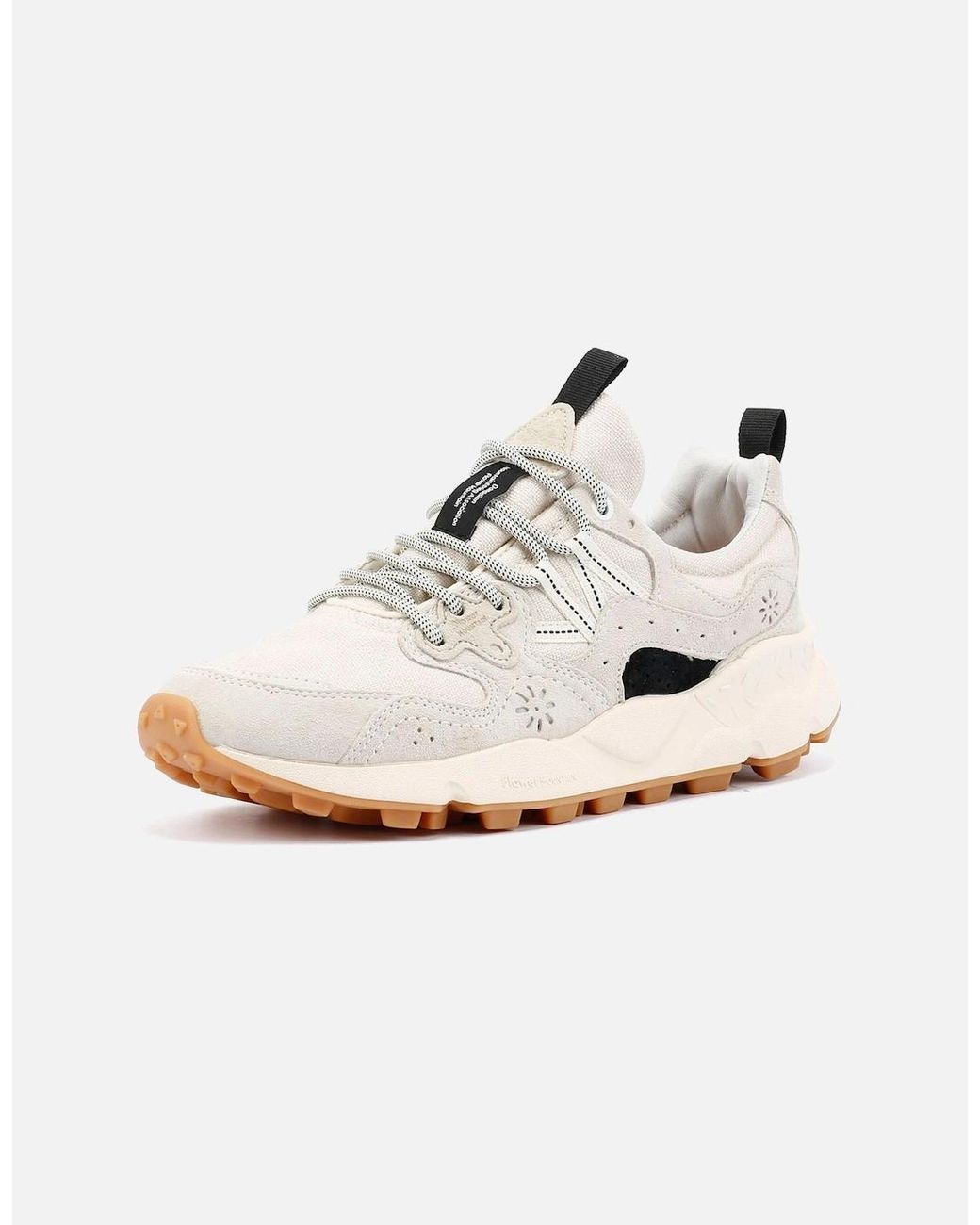 Flower Mountain White Yamano 3 Off Trainers