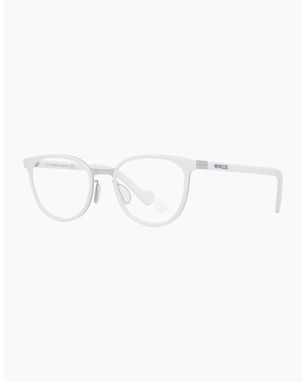 Moncler White Optical Frame Ml5034 021 50