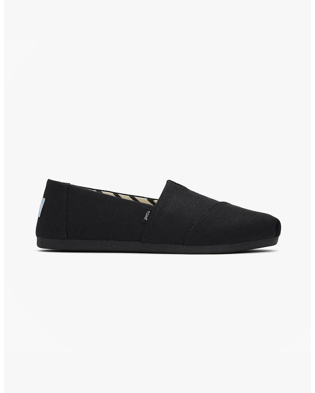 TOMS Black Alpargata Classic Espadrille Shoes