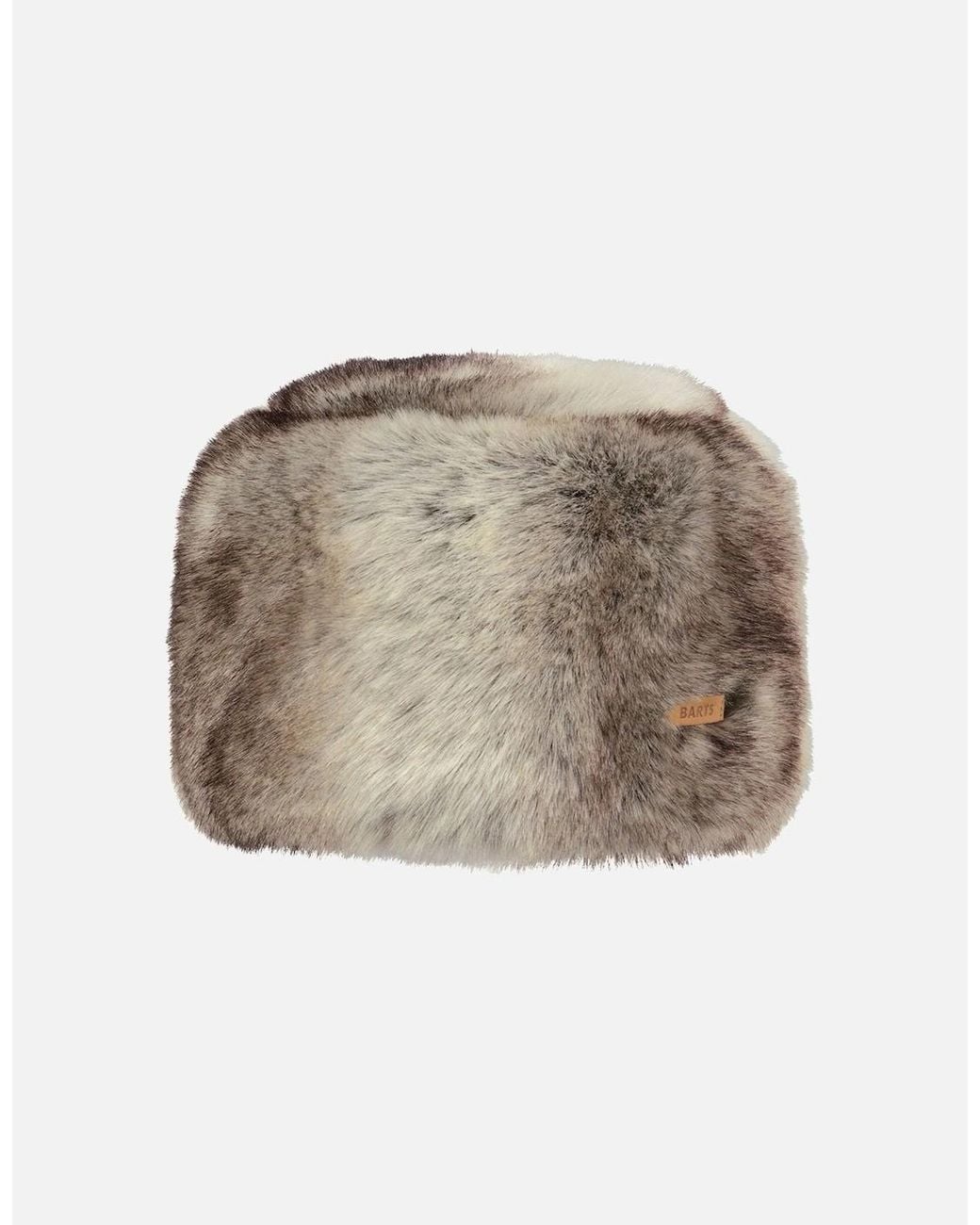Barts Natural Josh Soft Faux Fur Cosy Beanie Hat