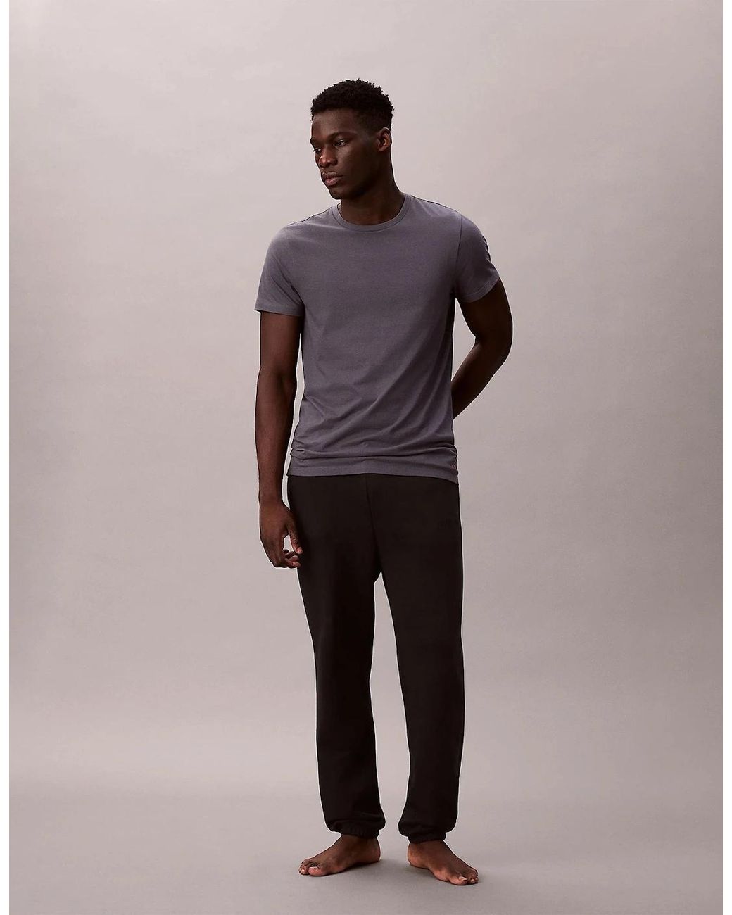 Calvin Klein Crew Neck 3 Pack T-Shirts & Tank Tops Multicoloured for men
