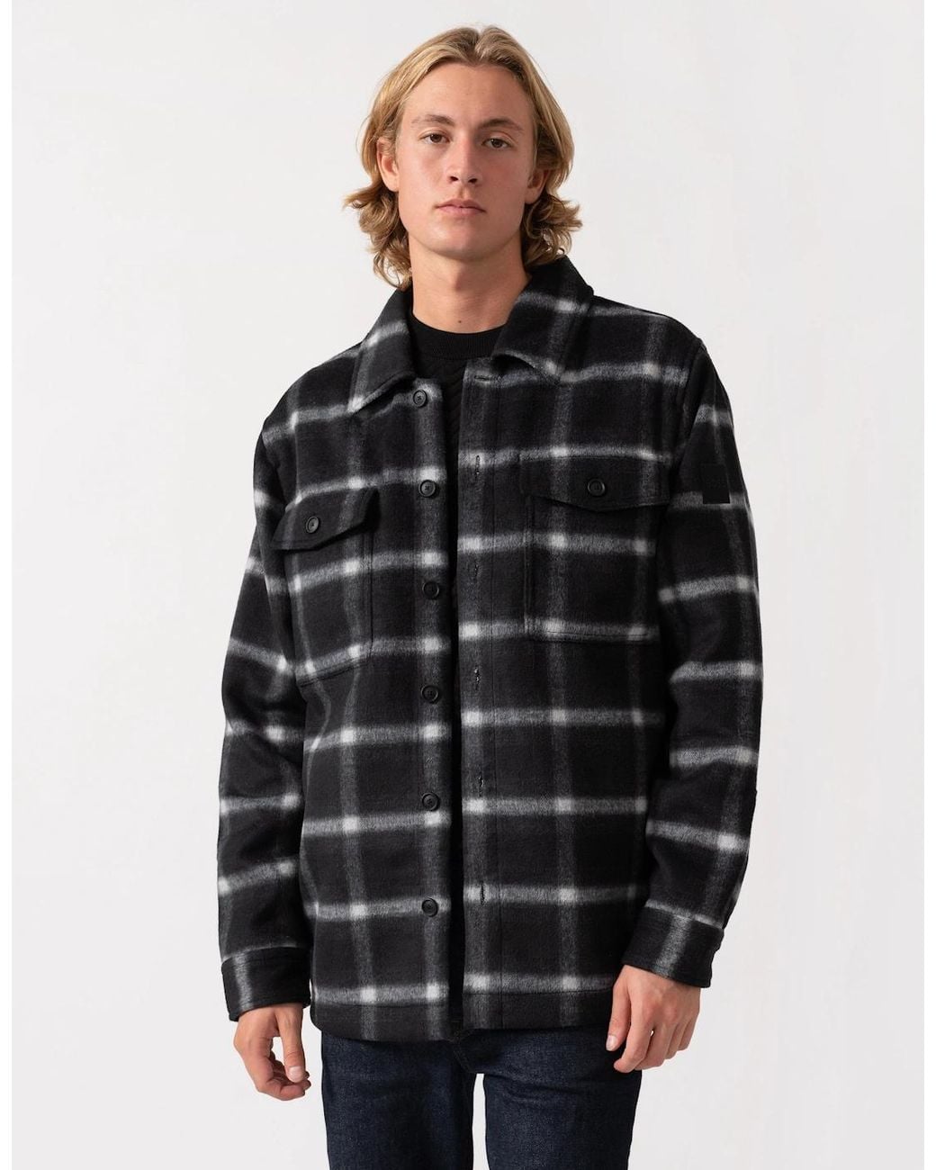 Boss Black Boss Losky Long Sleeve Check Shirt for men