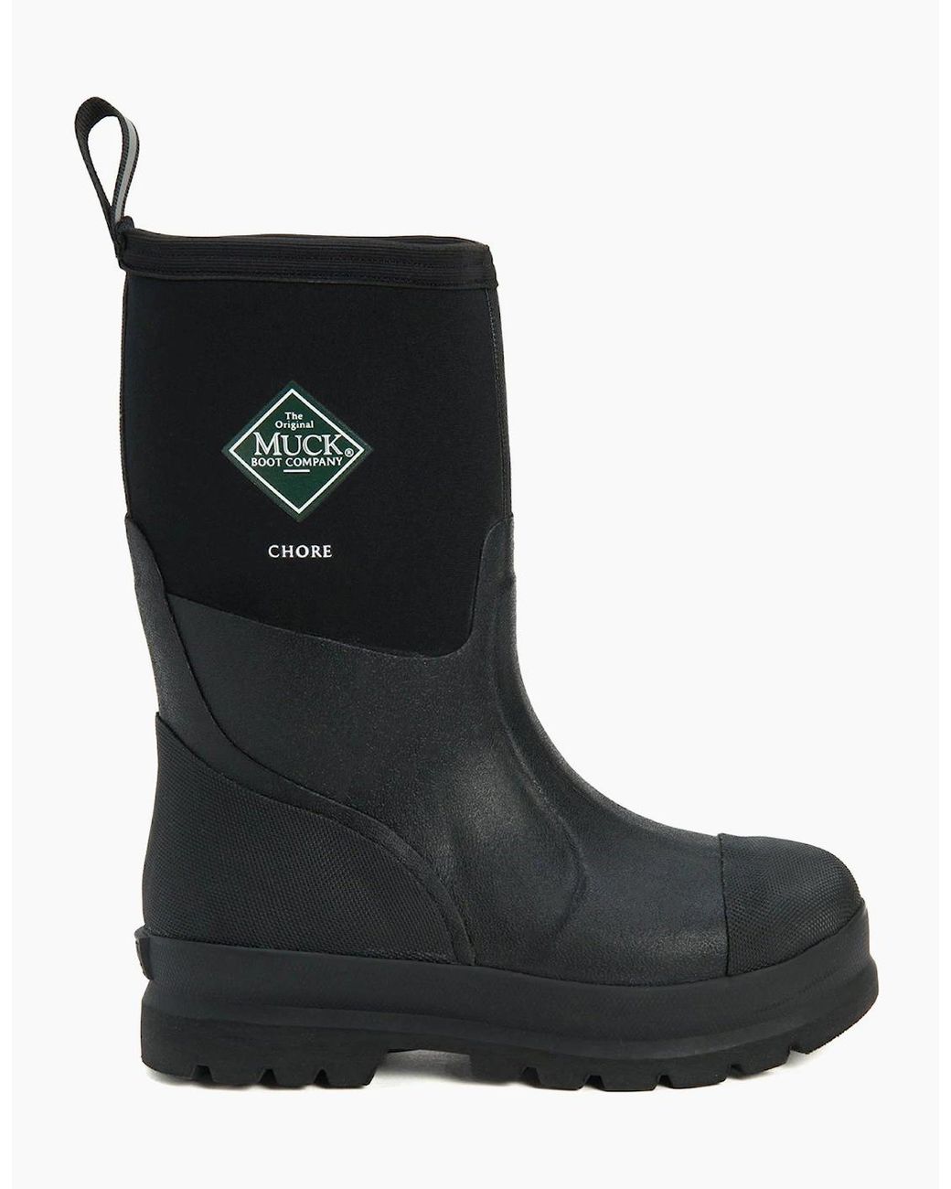 Muck Boot Black S Chore Classic Mid Patterned