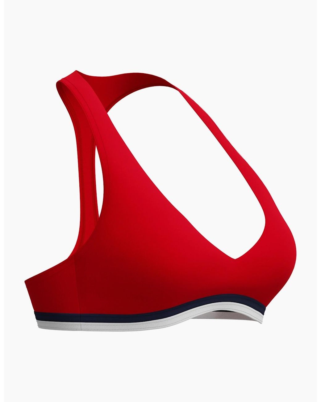 Speedo Red Ladies Racerback Bikini Top