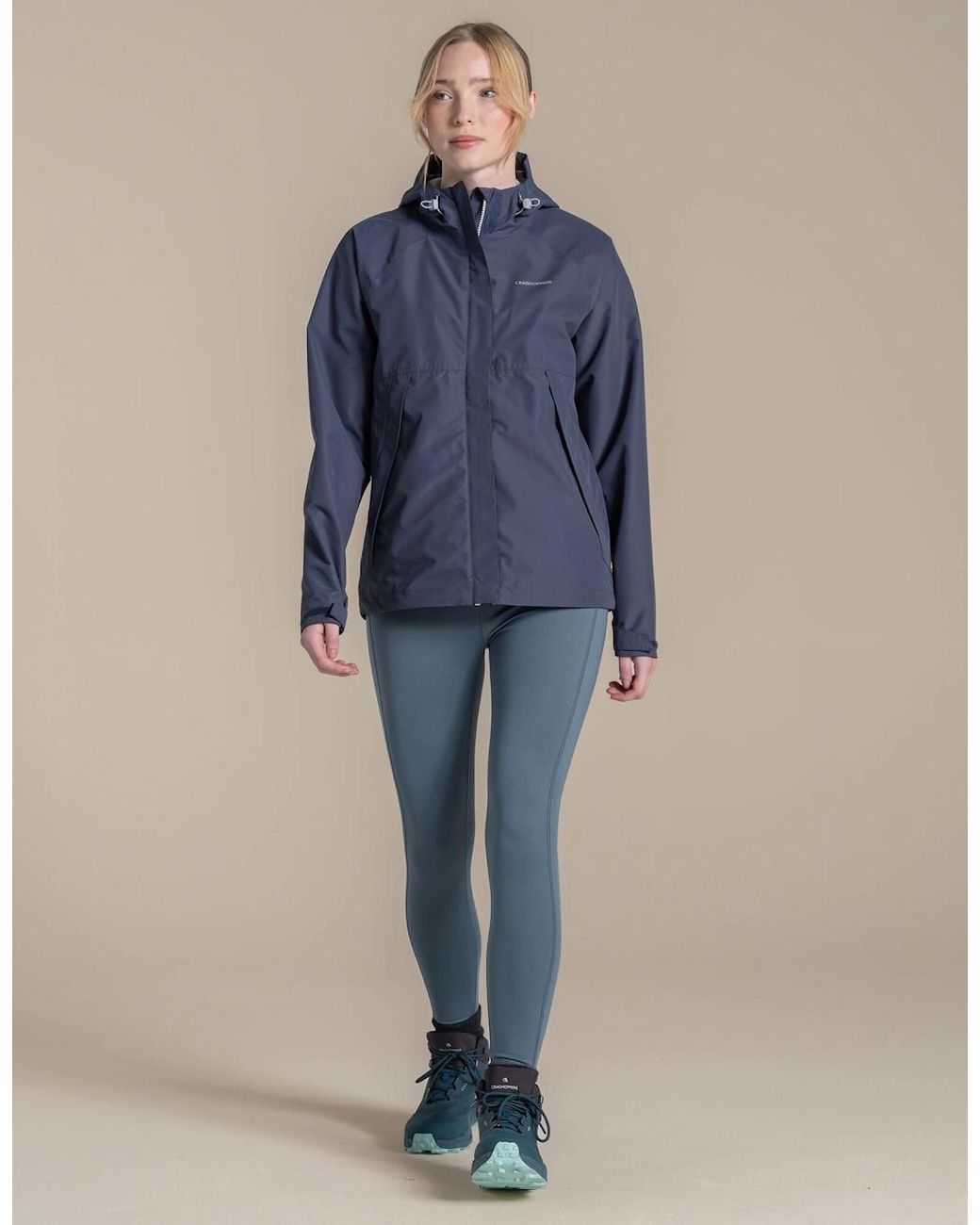 Craghoppers Red Ladies Ossus Waterproof Jacket