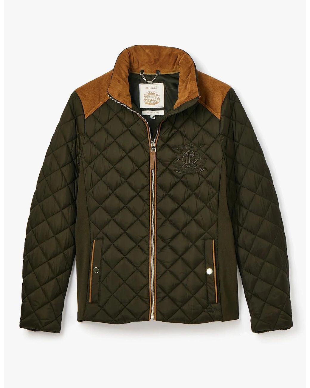 Joules Green Braemar Luxe Jacket Coat Heritage
