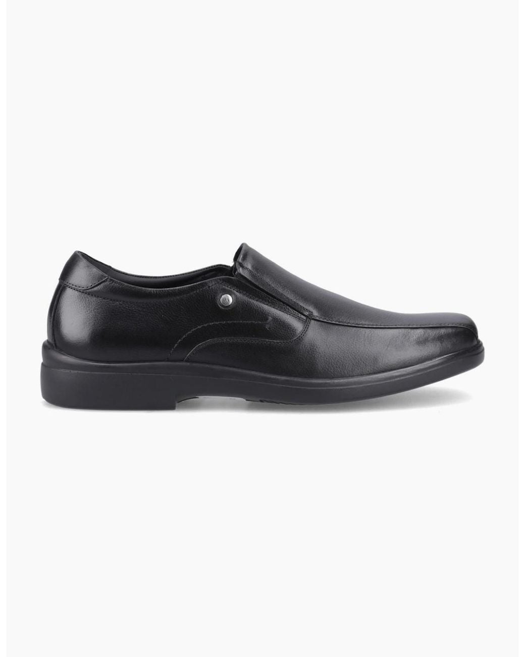 Hush Puppies Black Cormac Shoes for men