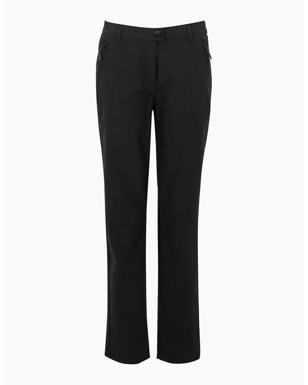 Regatta Black Ladies Highton Ii Hiking Trousers